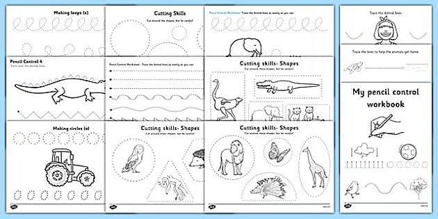 Amazing Ideas and Tips to Help Your Left Handed Child 1 Twinkl's Pencil Control and Scissor Skills Resource Pack for left handed children
