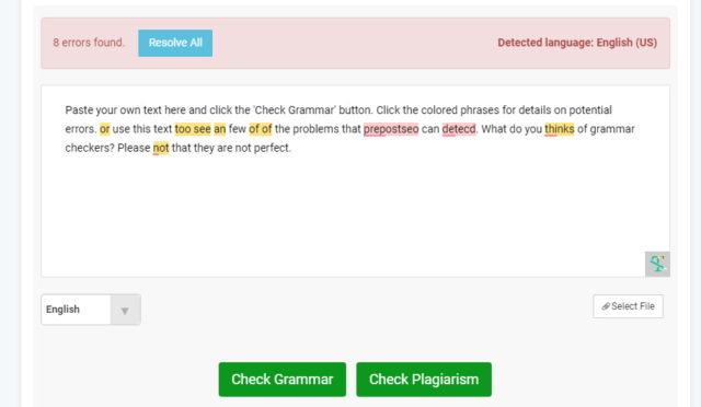 Free Grammar Checkers That Can Be Used By Teachers And Students 3